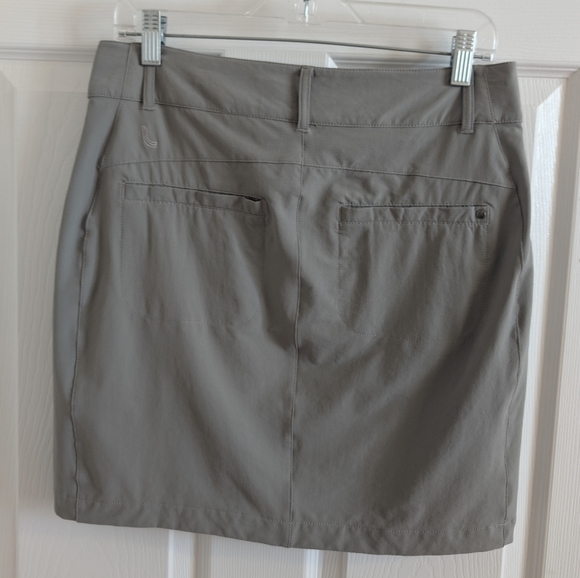 Lole Skirt Quick Dry Activewear  Hiking Sport  Gray  Size 4 - Picture 4 of 15